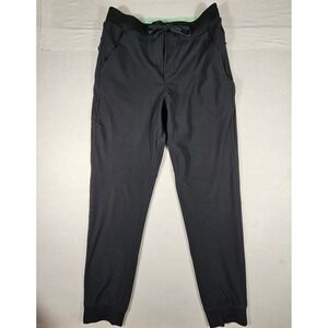 Birddogs Men XL Black Joggers Mint Green Liner Drawstring Athletic Pants XL